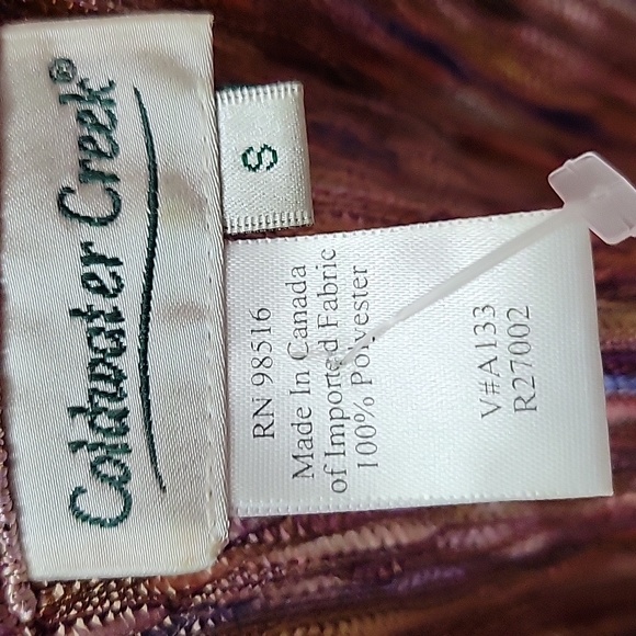 Coldwater Creek Blouse US S BNWOT - Picture 7 of 11